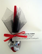 Hershey Kiss Wedding Favor